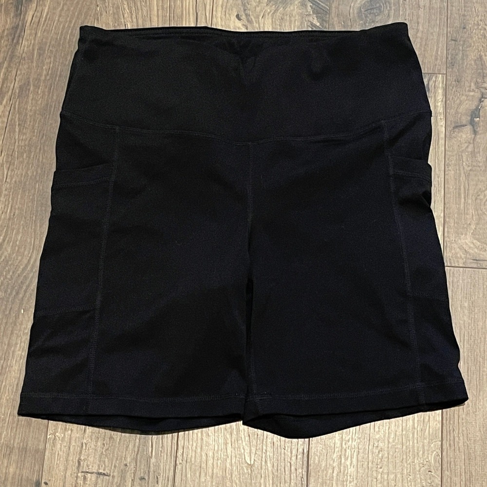 Member's Mark Ladies Everyday High-Rise Bike Shorts Black Soot XL SHY0133